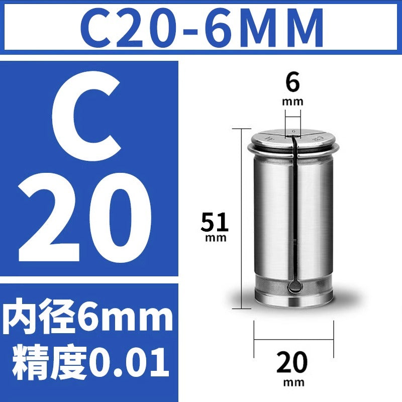 6027 C32 Powerful Straight Collet Collet C42/C25/C20/C16 Boring Head Reducing Sleeve Powerful Collet Chuck Shandong Denso Pricision Tools Co.,Ltd.